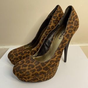 Candie’s Cheetah Heels